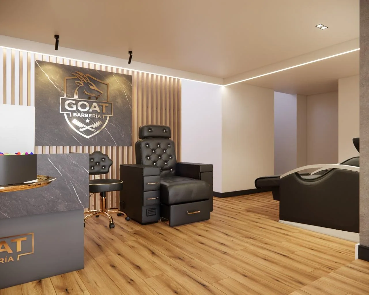 Área de spa — GOAT Barber